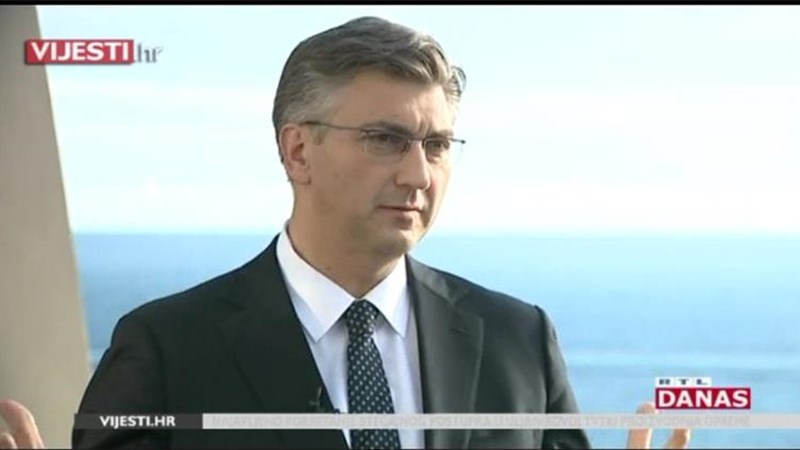 Plenković za RTL: Kineskim partnerima ponudili smo dva projekta - ulaganje u luke i željezničku infrastrukturu
